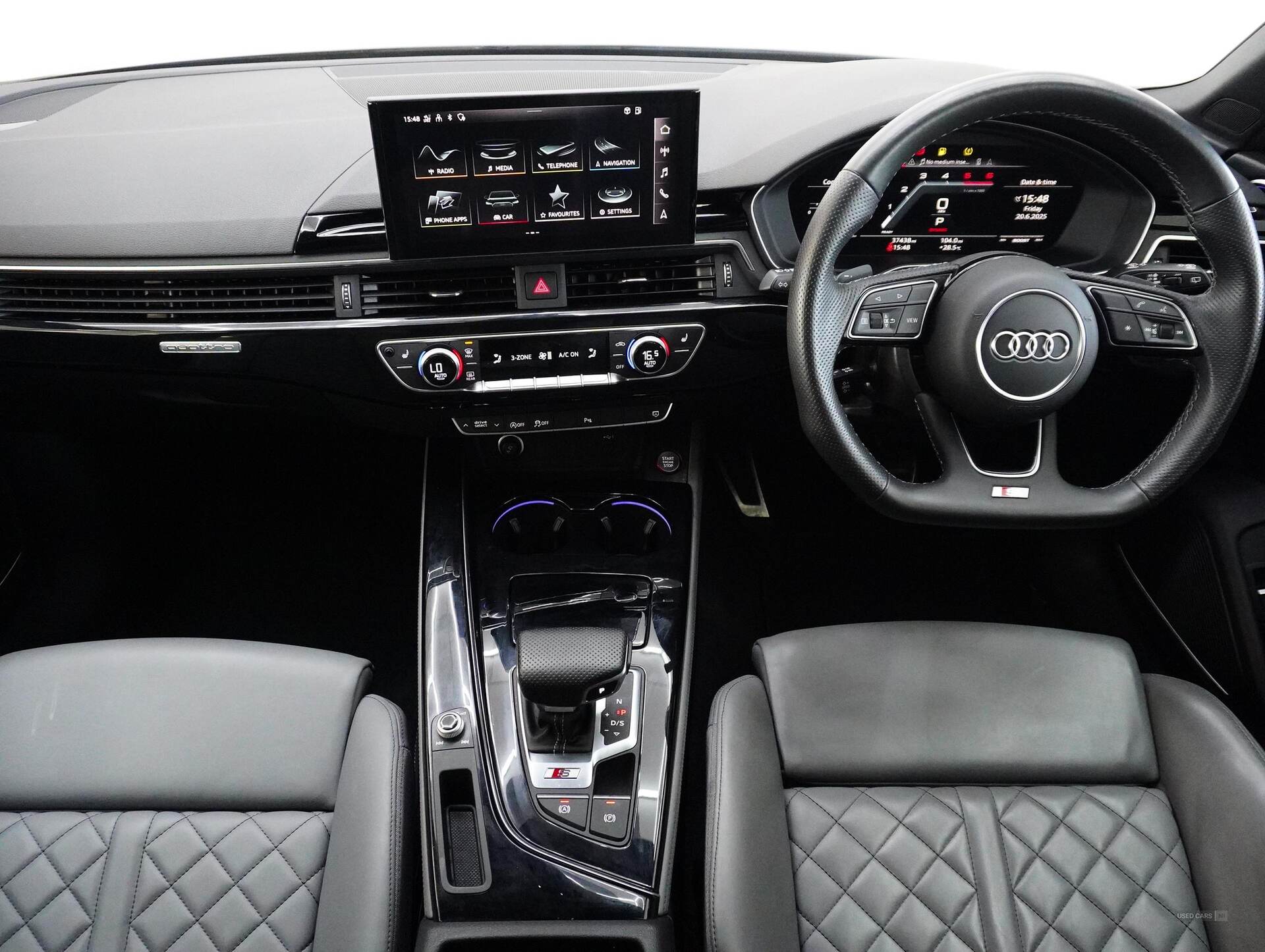 Feb 2022 Audi A4 S4 TDI 341 Quattro Black Edition 5dr Tiptronic