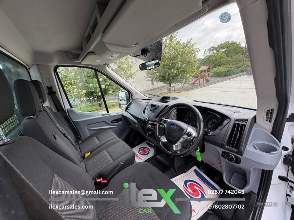Aug 2017 Ford Transit 2.0 TDCi 130ps Chassis Cab