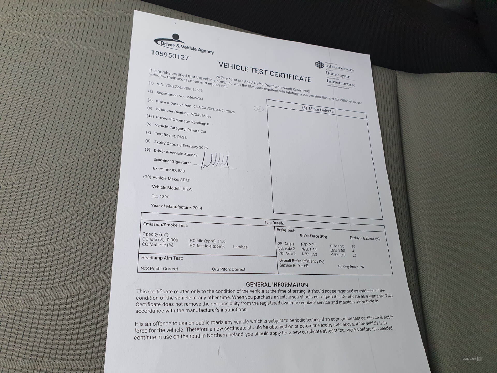 Feb 2014 Seat Ibiza 1.4 Toca 3dr