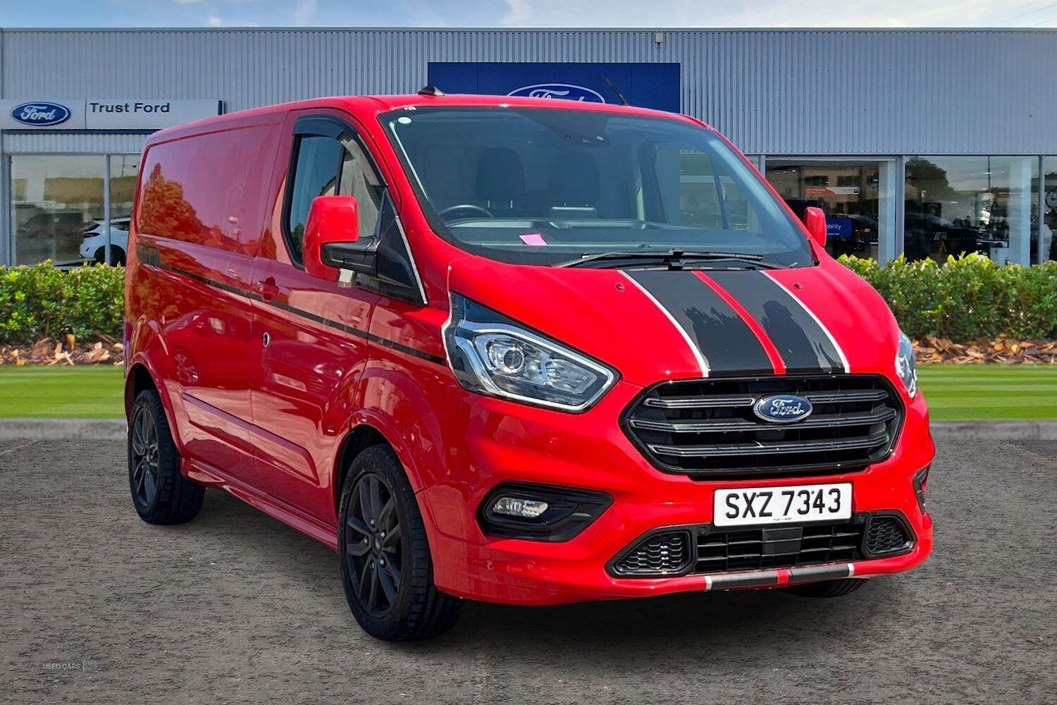 Aug 2023 Ford Transit Custom 2.0 EcoBlue 170ps Low Roof Sport Van Auto