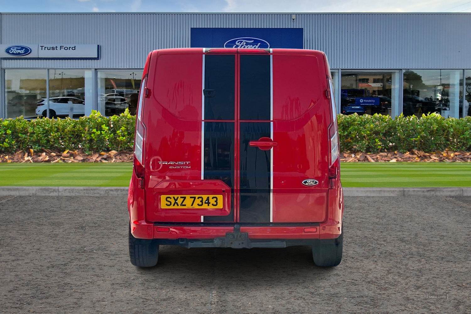 Aug 2023 Ford Transit Custom 2.0 EcoBlue 170ps Low Roof Sport Van Auto