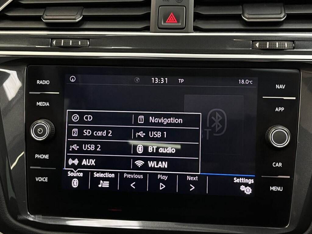 Sep 2020 Volkswagen Tiguan 2.0 TDi 150 SEL 5dr DSG