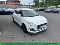 Suzuki Swift 1.2 Dualjet Attitude Hatchback 5dr Petrol Manual Euro 6 (s/s) (90 ps) 12 MONTH' S WARRANTY in Down