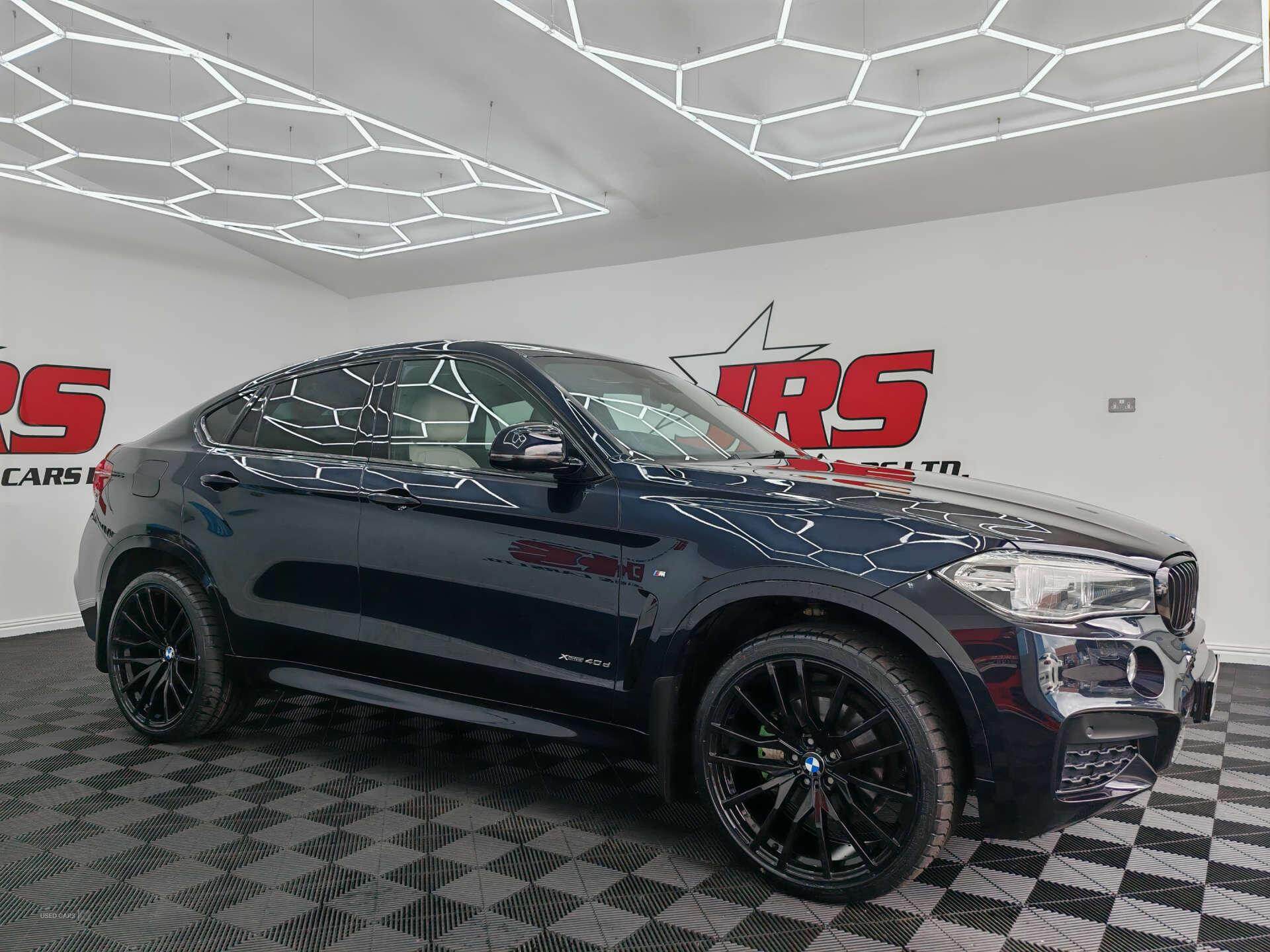 Mar 2017 BMW X6 xDrive40d M Sport 5dr Step Auto