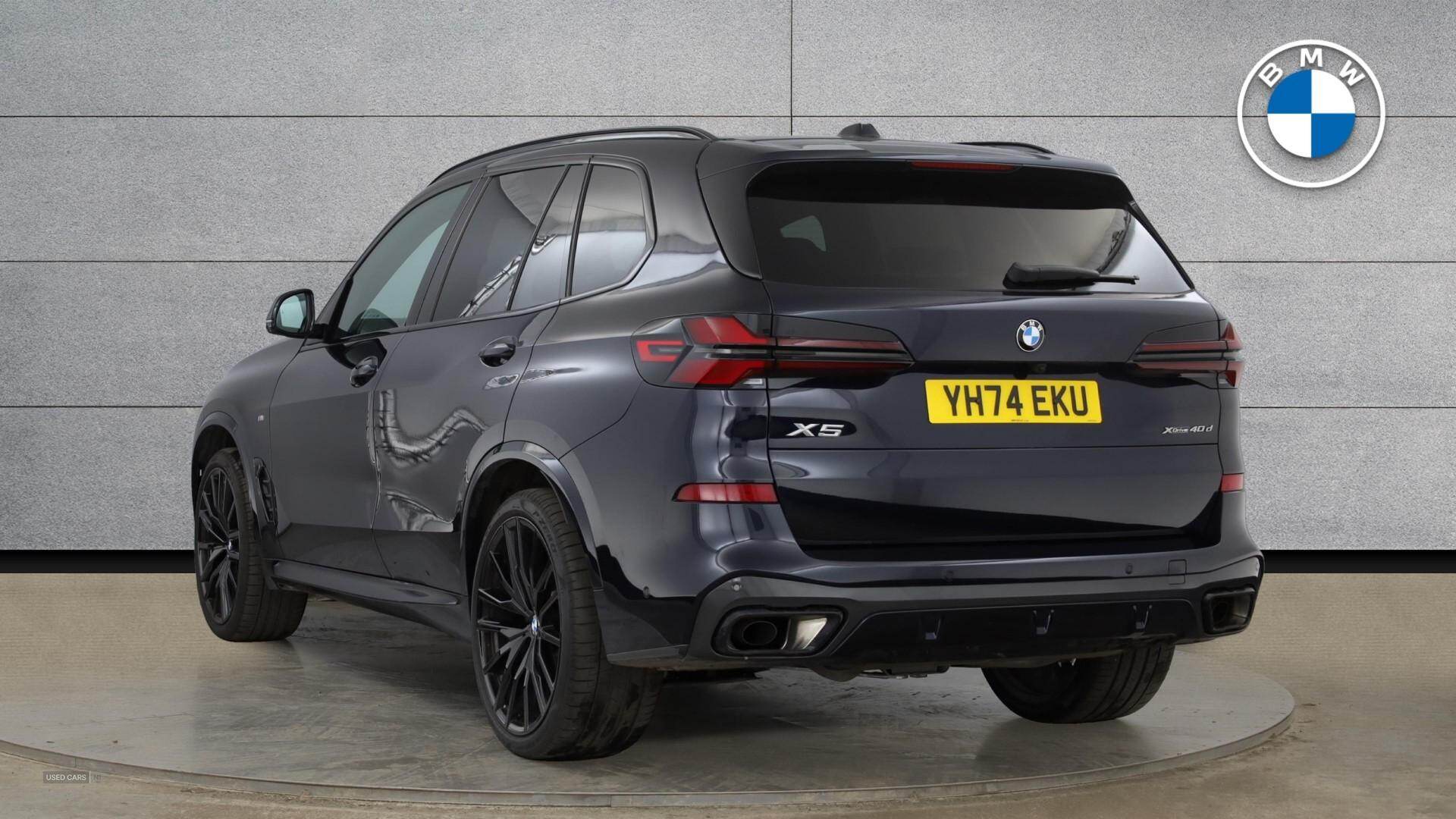 Oct 2024 BMW X5 xDrive40d MHT M Sport 5dr Auto