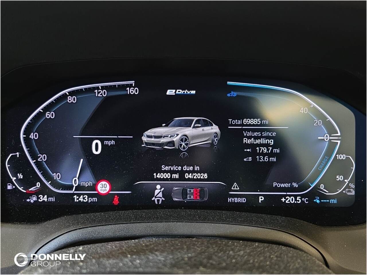 May 2021 BMW 3 Series 330e M Sport Pro Edition 4dr Step Auto
