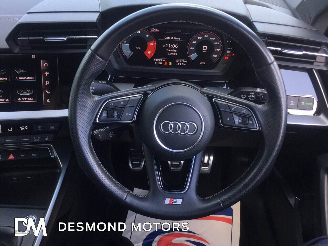 Mar 2021 Audi A3 30 TDI S Line 4dr