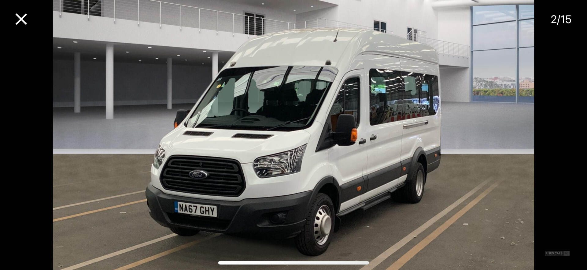 Ford Transit 460 L4 MINIBUS DIESEL RWD in Antrim