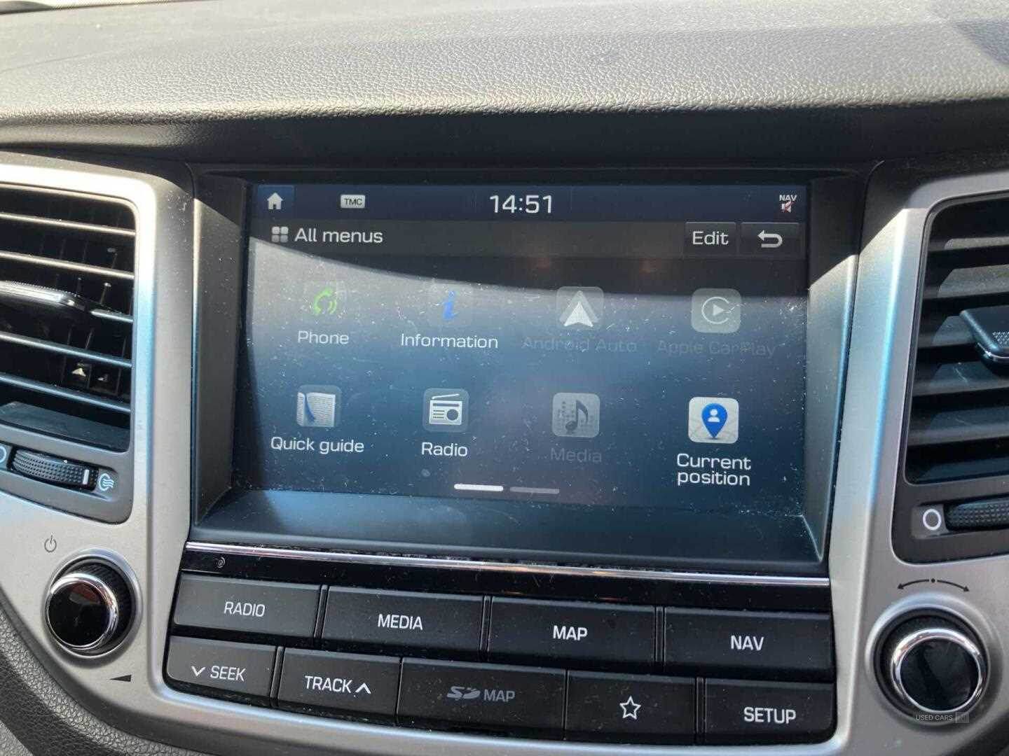 Jun 2018 Hyundai Tucson 1.7 CRDi Blue Drive SE Nav 5dr 2WD DCT
