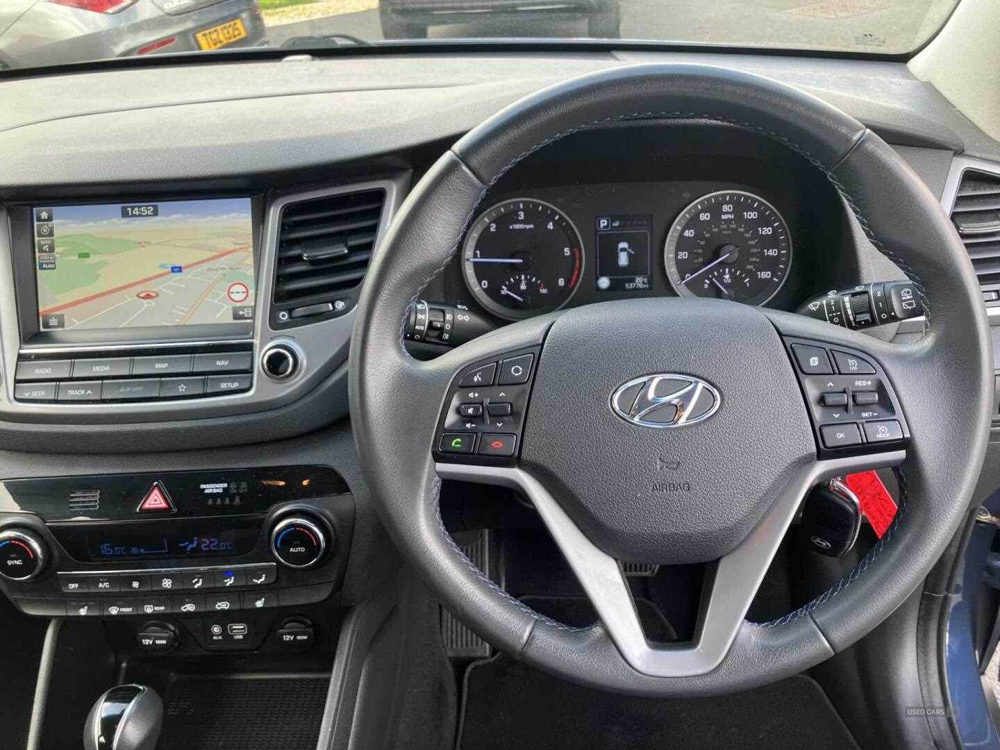 Jun 2018 Hyundai Tucson 1.7 CRDi Blue Drive SE Nav 5dr 2WD DCT