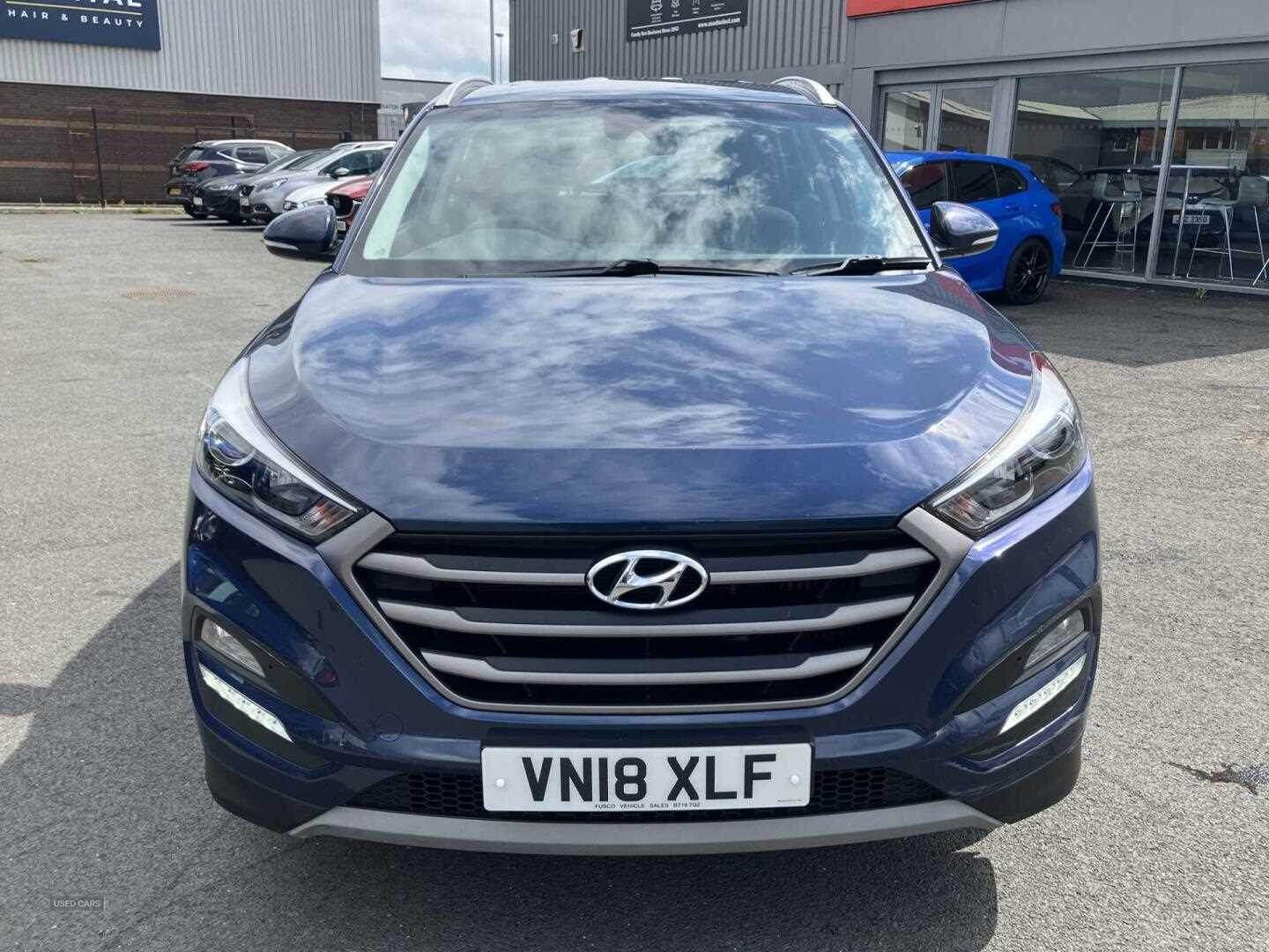 Jun 2018 Hyundai Tucson 1.7 CRDi Blue Drive SE Nav 5dr 2WD DCT