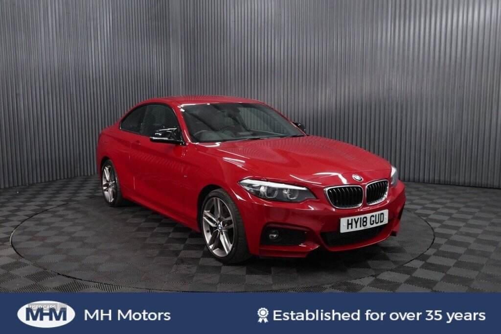 Mar 2018 BMW 2 Series 220d M Sport 2dr [Nav] Step Auto