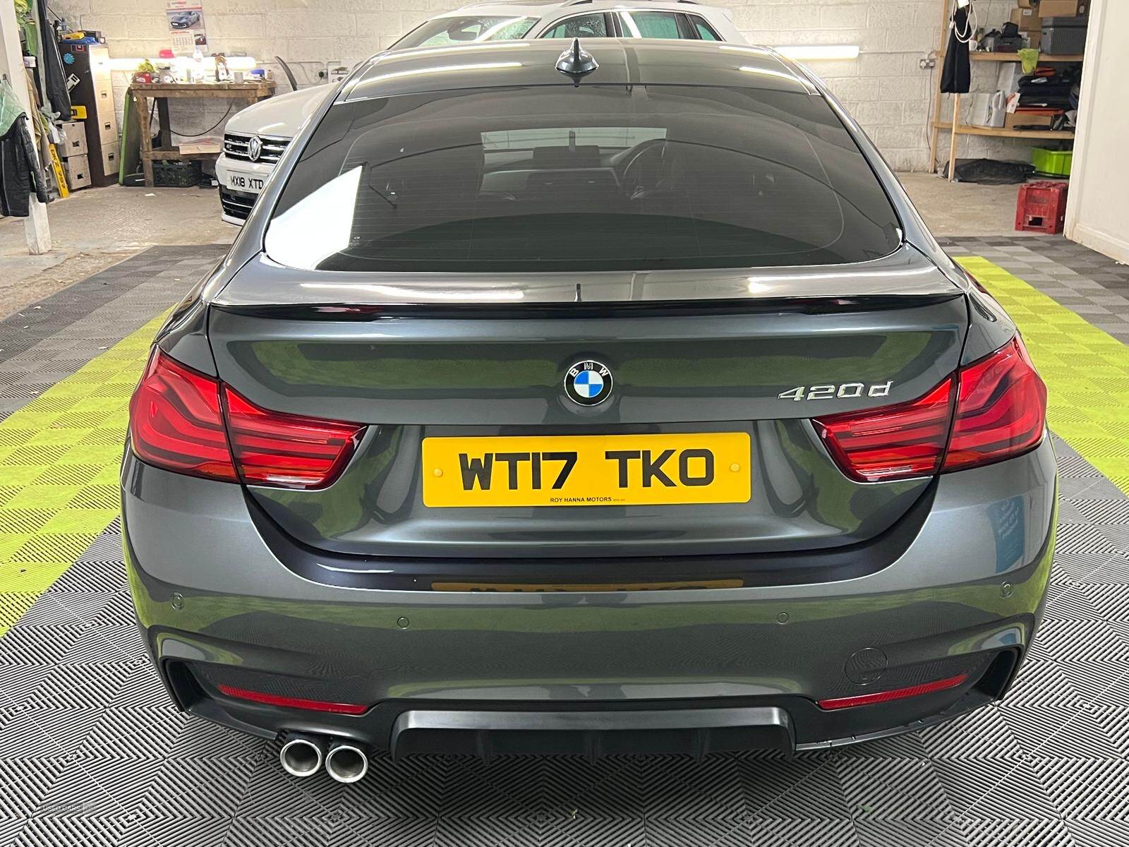 Jul 2017 BMW 4 Series 420d [190] M Sport 5dr Auto [Professional Media]