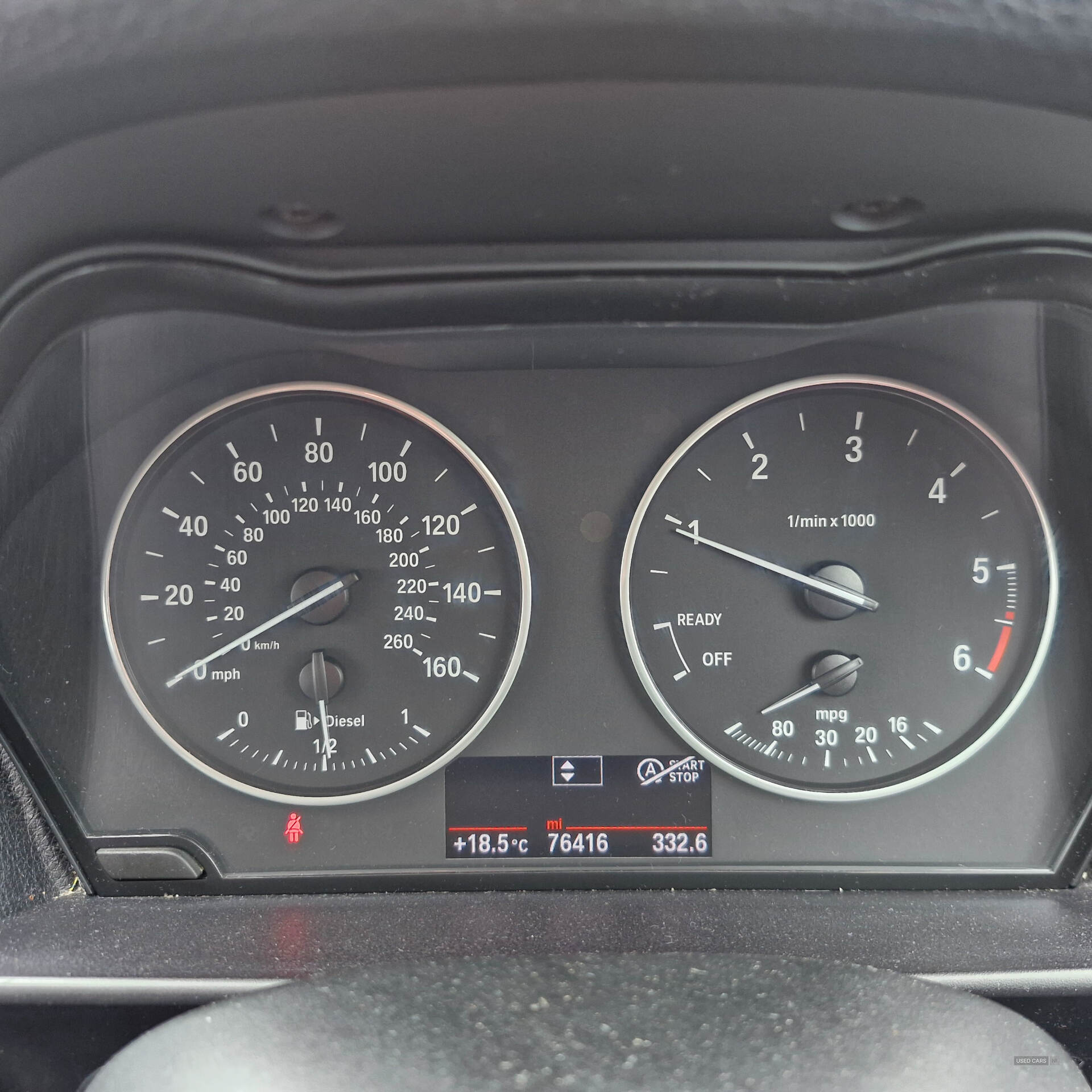 Dec 2016 BMW 1 Series 116d EfficientDynamics Plus 5dr