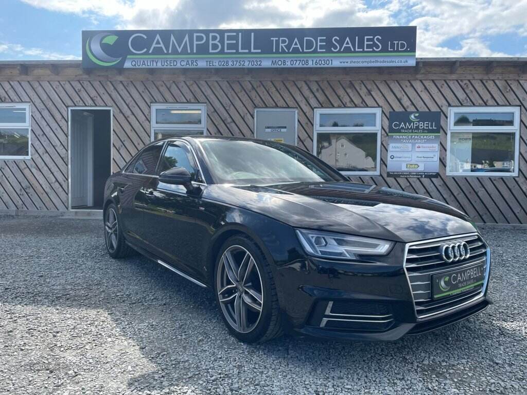 Sep 2017 Audi A4 2.0 TDI 190 S Line 4dr