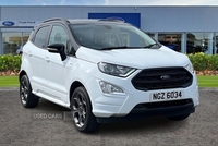 Ford EcoSport 1.0T EcoBoost GPF ST-Line SUV 5dr - MOT'D TO MARCH 2026, REVERSING CAMERA w/ SENSEORS, SAT NAV, APPLE CARPLAY, CRUISE CONTROL, AMBIENT INTERIOR LIGHTS in Antrim