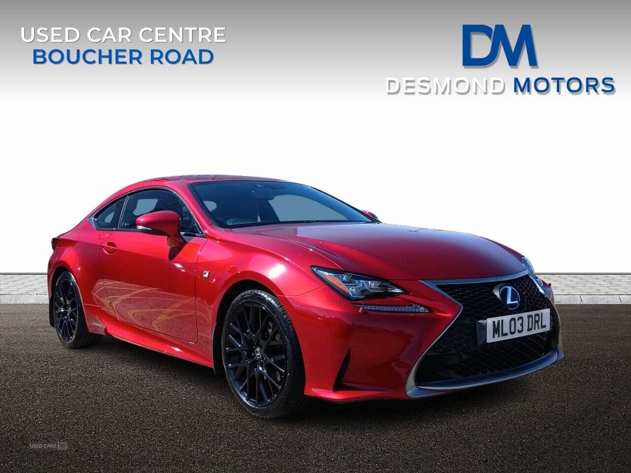 Jan 2017 Lexus RC 300h 2.5 F-Sport 2dr CVT