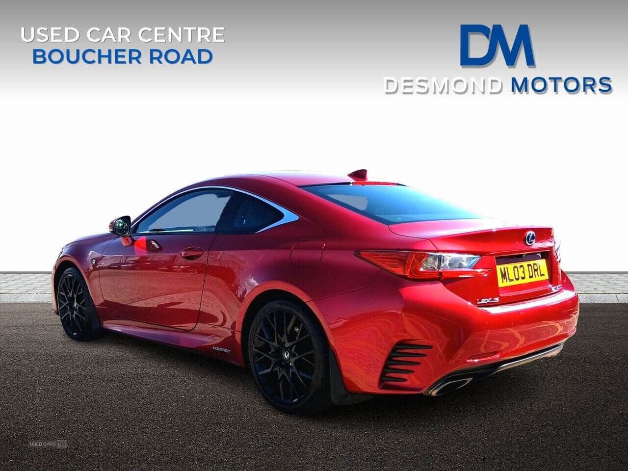 Jan 2017 Lexus RC 300h 2.5 F-Sport 2dr CVT