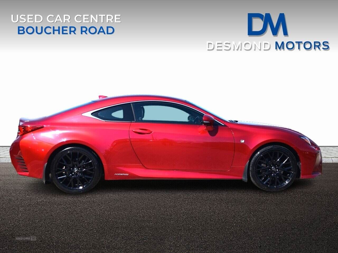 Jan 2017 Lexus RC 300h 2.5 F-Sport 2dr CVT