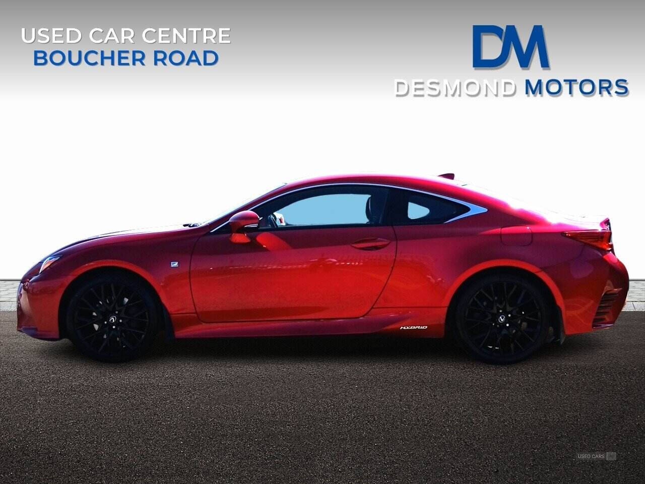 Jan 2017 Lexus RC 300h 2.5 F-Sport 2dr CVT