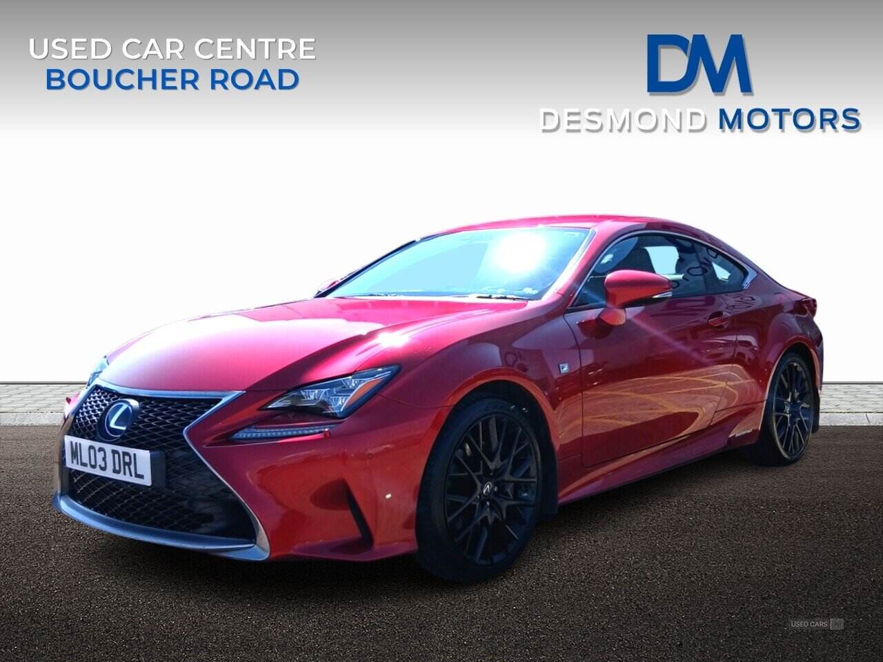 Jan 2017 Lexus RC 300h 2.5 F-Sport 2dr CVT