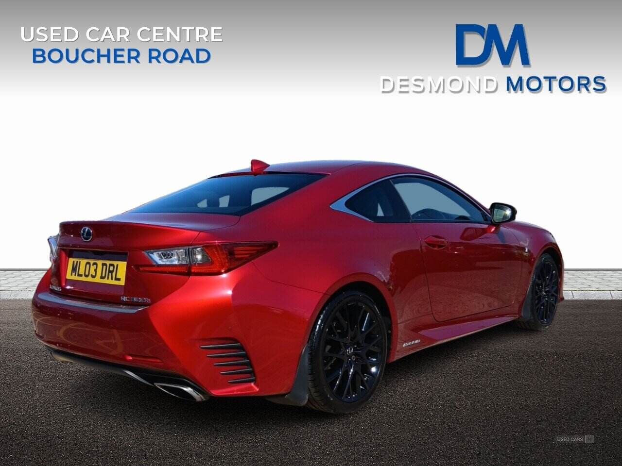 Jan 2017 Lexus RC 300h 2.5 F-Sport 2dr CVT