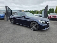 Mercedes-Benz C-Class 2.0 C300d AMG Line (Premium) G-Tronic+ Euro 6 (s/s) 2dr in Down