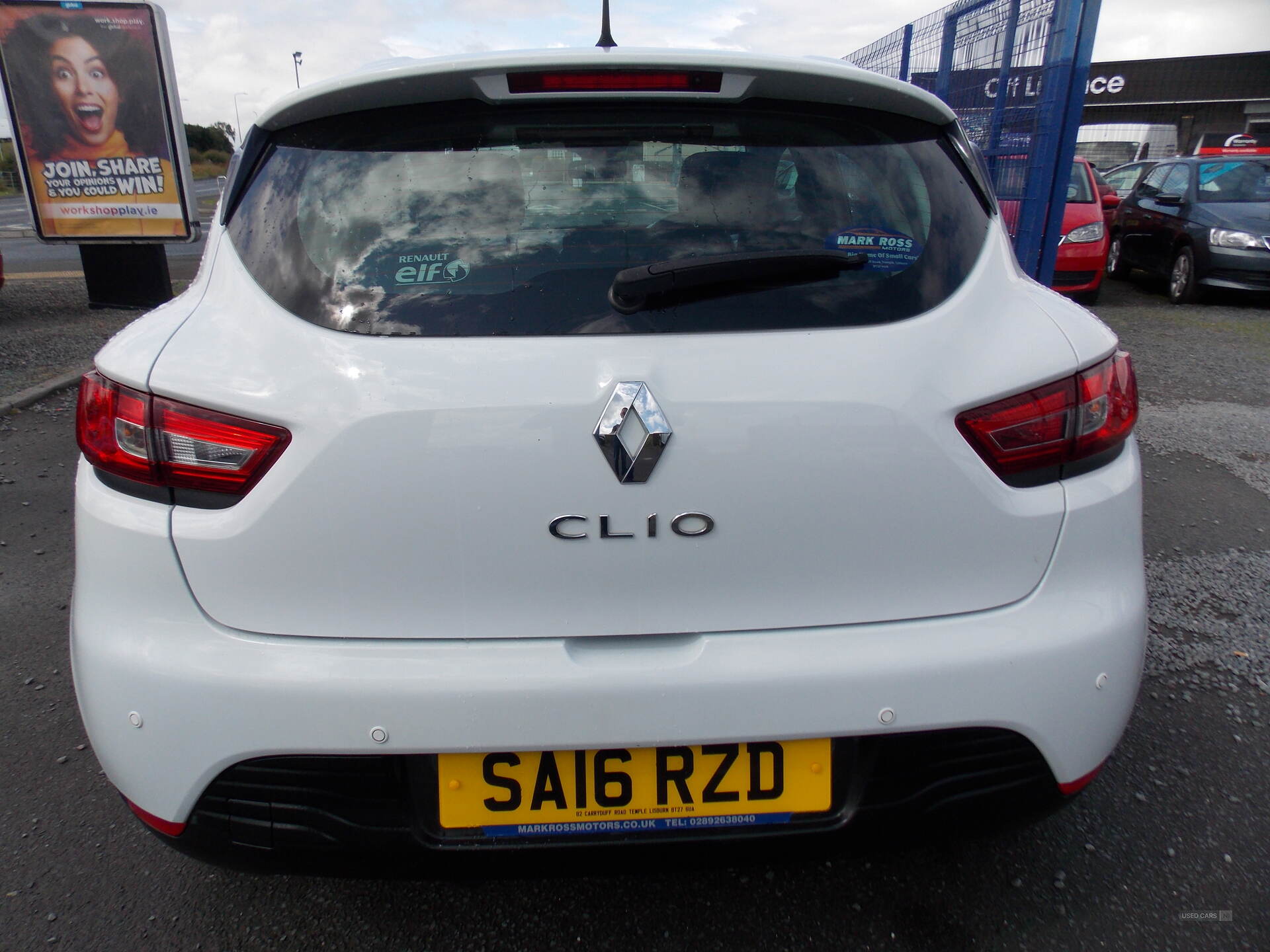 Mar 2016 Renault Clio 1.2 16V Play 5dr