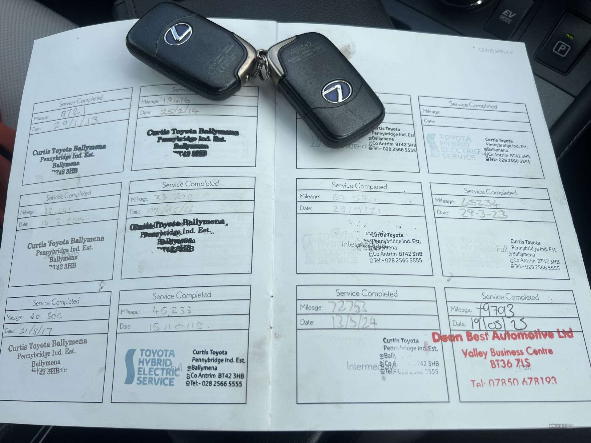 Oct 2011 Lexus CT 200h 200h 1.8 SE-L 5dr CVT Auto