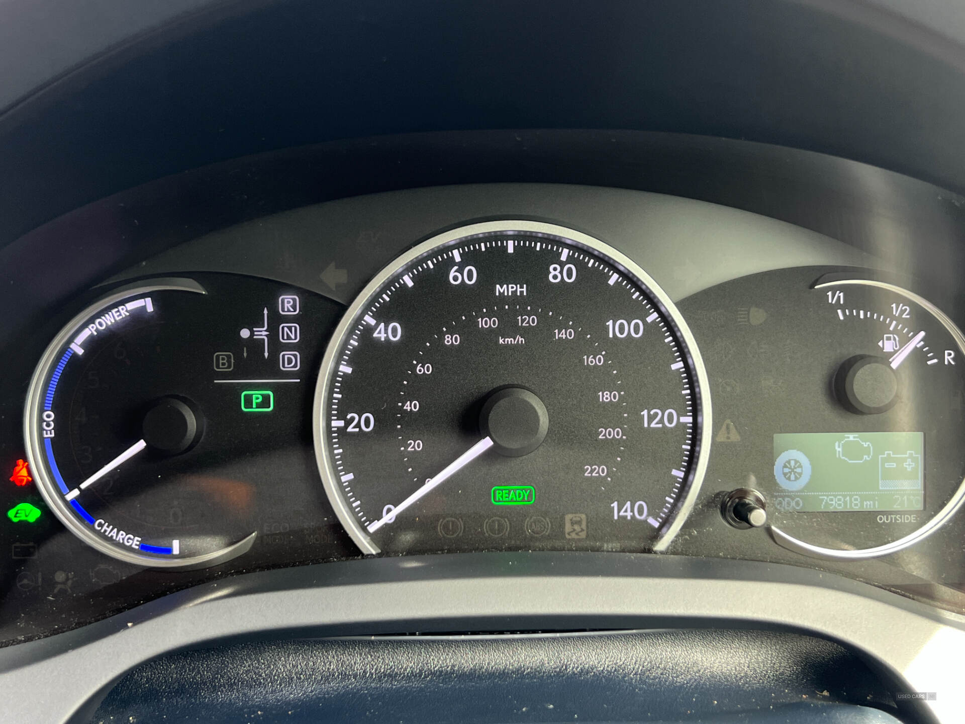 Oct 2011 Lexus CT 200h 200h 1.8 SE-L 5dr CVT Auto
