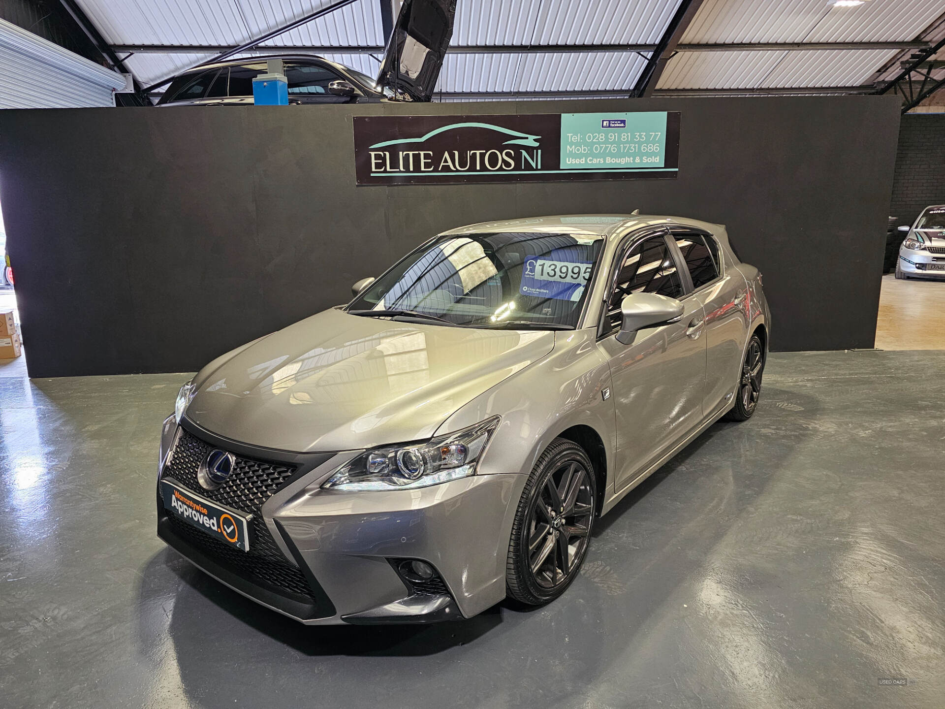Sep 2016 Lexus CT 200h 200h 1.8 F-Sport 5dr CVT Auto