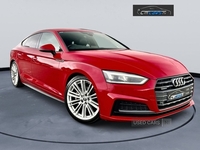 Audi A5 2.0 TDI S line Sportback 5dr Diesel S Tronic quattro Euro 6 (s/s) (190 ps) in Antrim