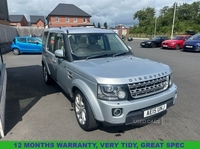 Land Rover Discovery 4 3.0 SD V6 HSE SUV 5dr Diesel Auto 4WD Euro 5 (s/s) (255 bhp) 12 MONTH' S WARRANTY, 7 SEATS in Down