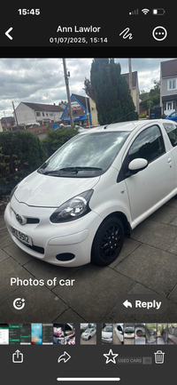 Toyota Aygo 1.0 VVT-i + 3dr in Antrim