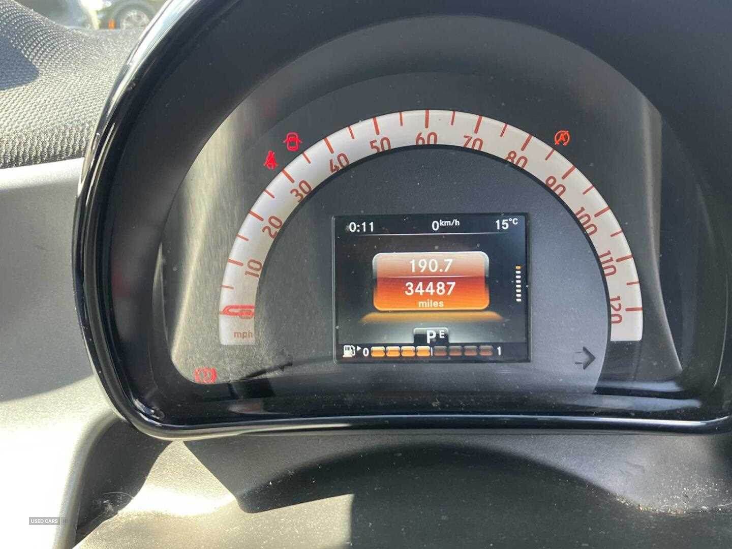 Jul 2016 Smart Forfour 1.0 Passion 5dr Auto