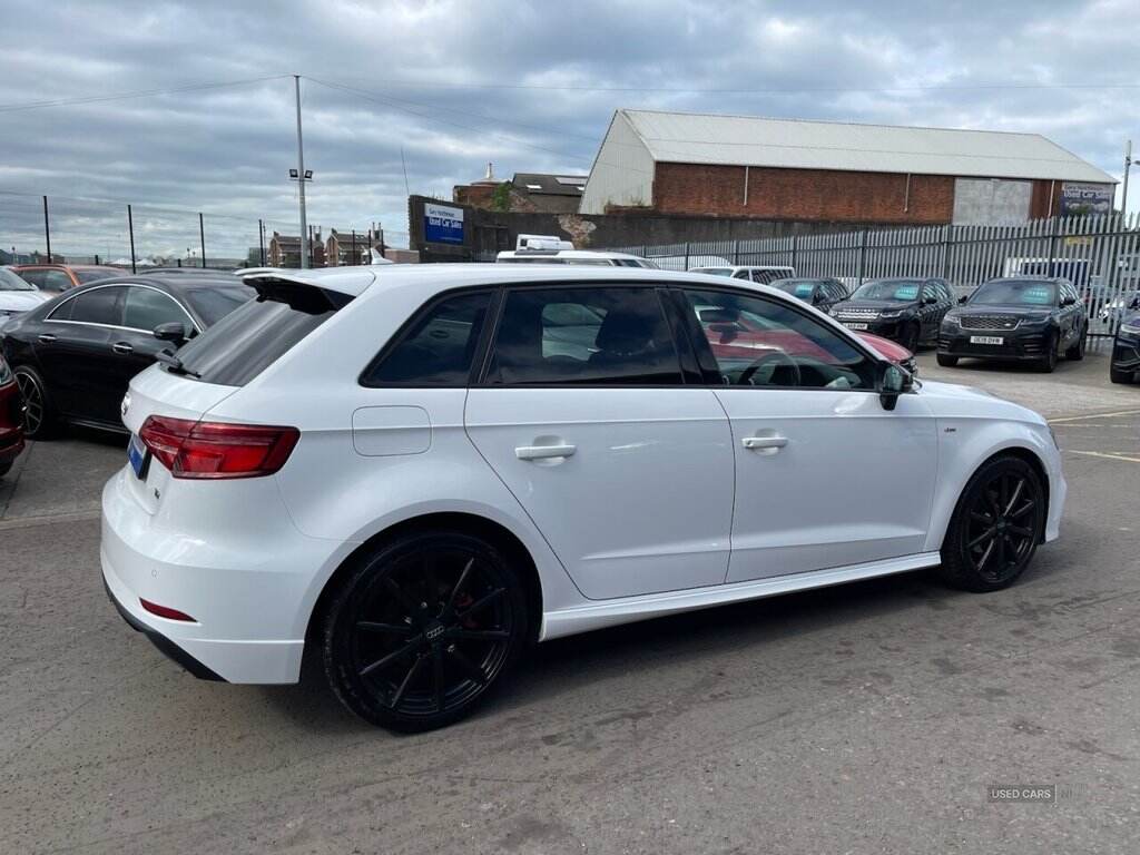  2017 Audi A3 2.0 TDI Black Edition Sportback 5dr Diesel Manual Euro 6 (s/s) (150 ps) ONLY 78516 GENUINE LOW MILES