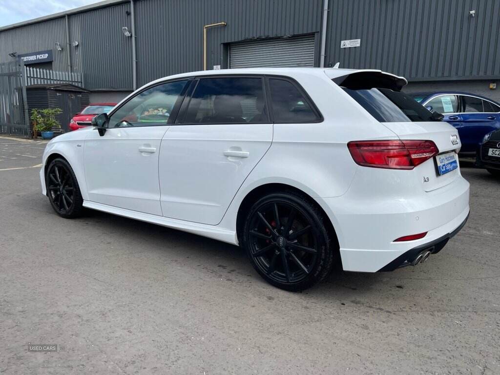  2017 Audi A3 2.0 TDI Black Edition Sportback 5dr Diesel Manual Euro 6 (s/s) (150 ps) ONLY 78516 GENUINE LOW MILES