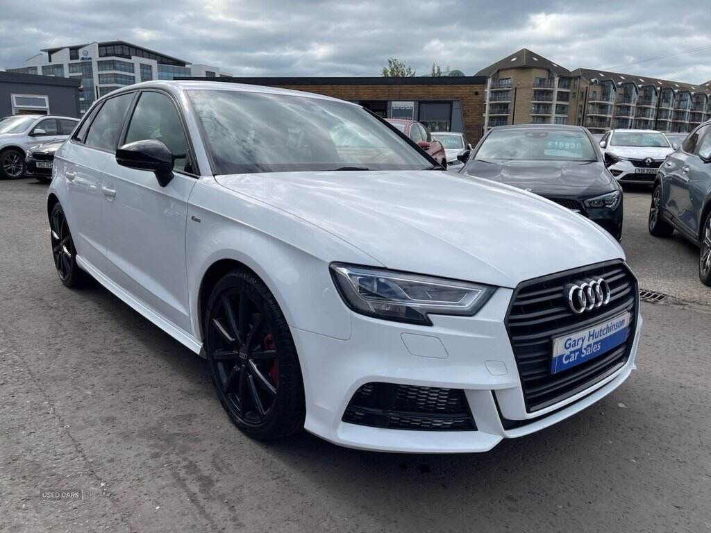  2017 Audi A3 2.0 TDI Black Edition Sportback 5dr Diesel Manual Euro 6 (s/s) (150 ps) ONLY 78516 GENUINE LOW MILES