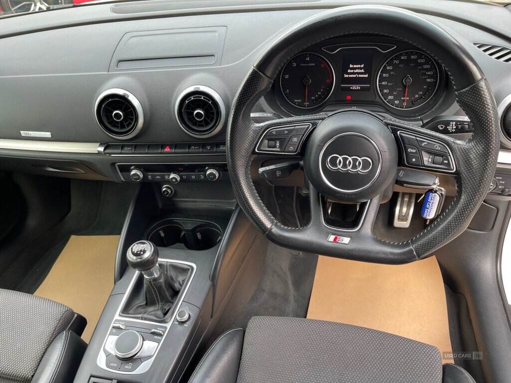  2017 Audi A3 2.0 TDI Black Edition Sportback 5dr Diesel Manual Euro 6 (s/s) (150 ps) ONLY 78516 GENUINE LOW MILES
