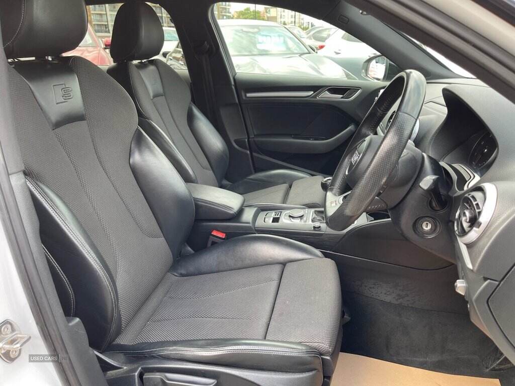  2017 Audi A3 2.0 TDI Black Edition Sportback 5dr Diesel Manual Euro 6 (s/s) (150 ps) ONLY 78516 GENUINE LOW MILES