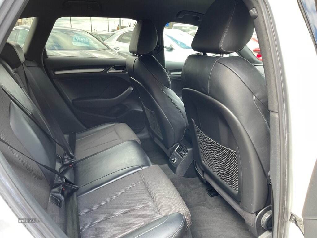  2017 Audi A3 2.0 TDI Black Edition Sportback 5dr Diesel Manual Euro 6 (s/s) (150 ps) ONLY 78516 GENUINE LOW MILES