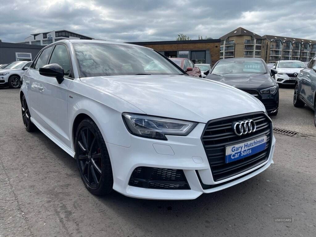  2017 Audi A3 2.0 TDI Black Edition Sportback 5dr Diesel Manual Euro 6 (s/s) (150 ps) ONLY 78516 GENUINE LOW MILES