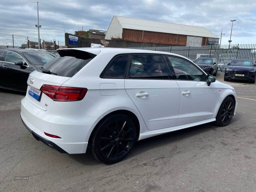  2017 Audi A3 2.0 TDI Black Edition Sportback 5dr Diesel Manual Euro 6 (s/s) (150 ps) ONLY 78516 GENUINE LOW MILES