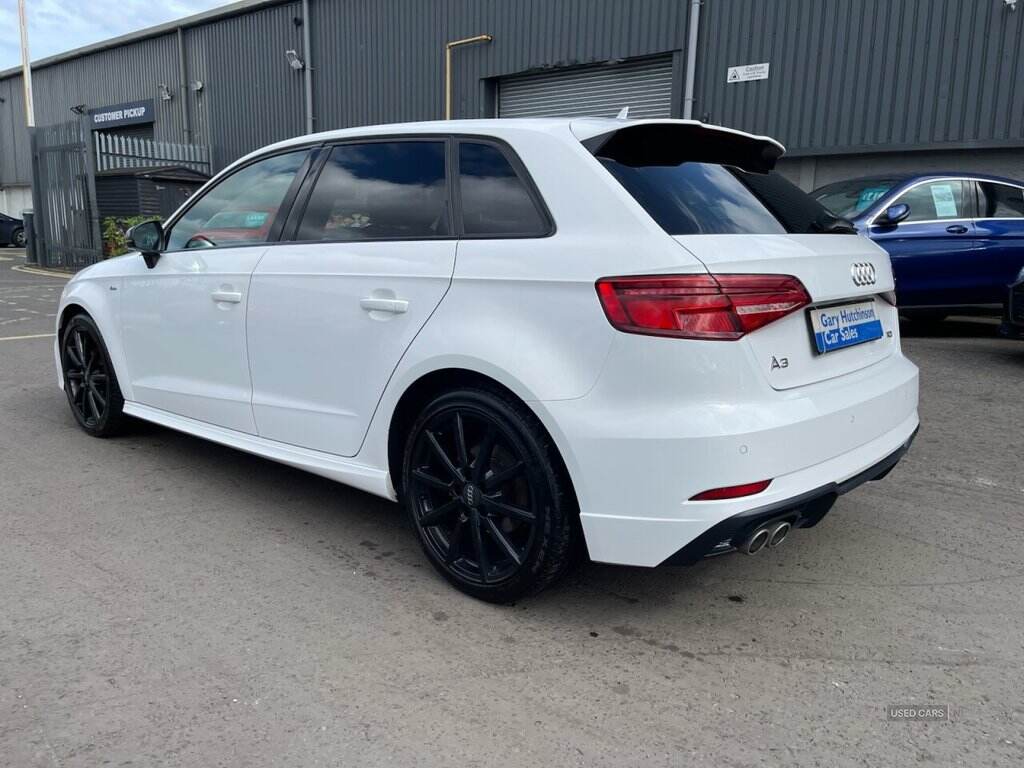  2017 Audi A3 2.0 TDI Black Edition Sportback 5dr Diesel Manual Euro 6 (s/s) (150 ps) ONLY 78516 GENUINE LOW MILES