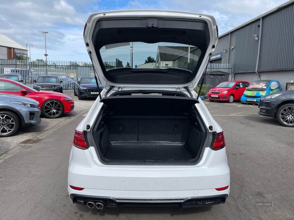  2017 Audi A3 2.0 TDI Black Edition Sportback 5dr Diesel Manual Euro 6 (s/s) (150 ps) ONLY 78516 GENUINE LOW MILES