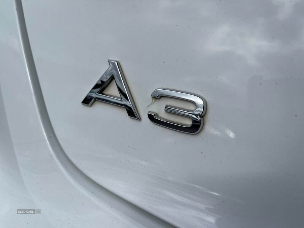  2017 Audi A3 2.0 TDI Black Edition Sportback 5dr Diesel Manual Euro 6 (s/s) (150 ps) ONLY 78516 GENUINE LOW MILES