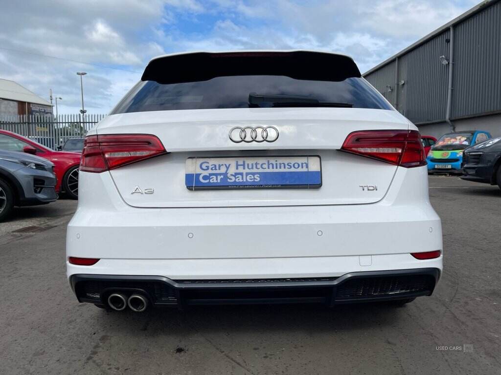  2017 Audi A3 2.0 TDI Black Edition Sportback 5dr Diesel Manual Euro 6 (s/s) (150 ps) ONLY 78516 GENUINE LOW MILES