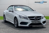 Mercedes-Benz E-Class 3.0 E350d V6 BlueTEC 258PS AMG Line Cabriolet G-Tronic+ in White with only 39K in Armagh