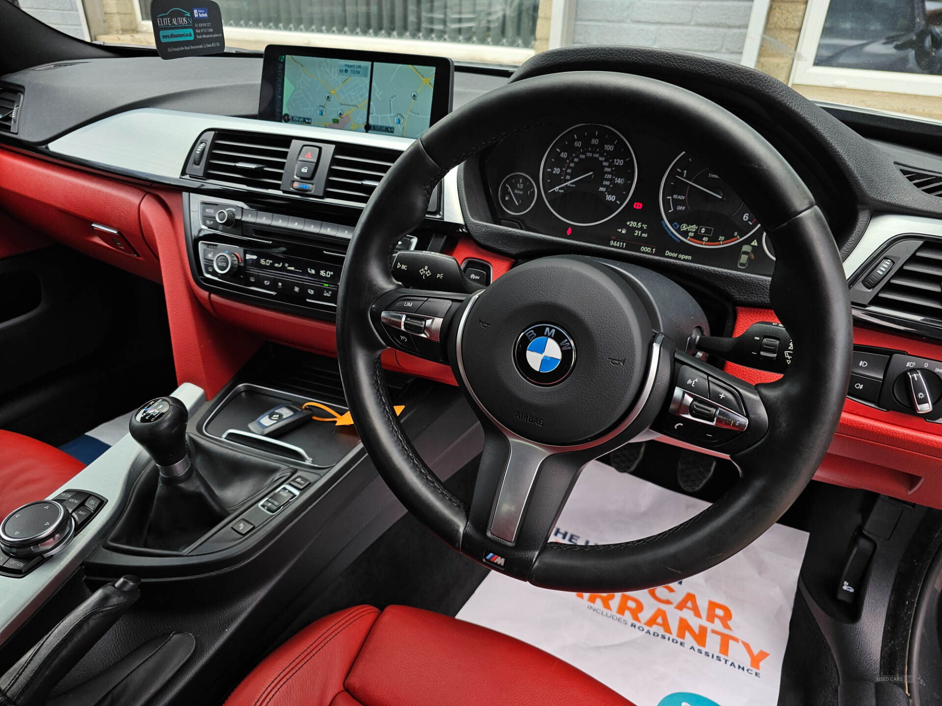 Oct 2015 BMW 4 Series 420d [190] M Sport 5dr [Professional Media]