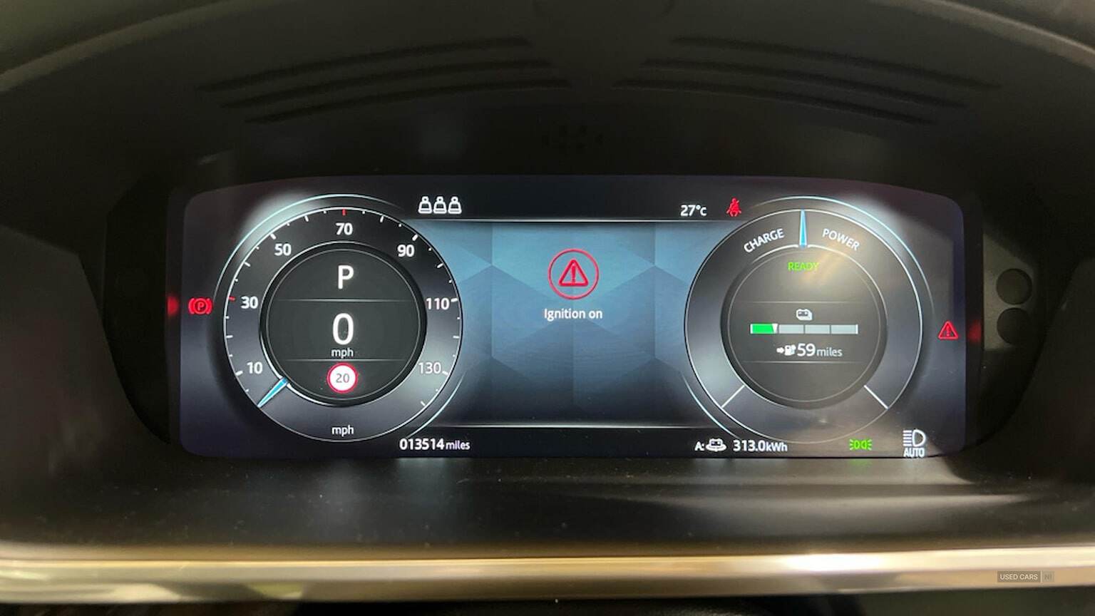 Dec 2021 Jaguar i-Pace 294Kw Ev400 Black 90Kwh 5Dr Auto [11Kw Charger]